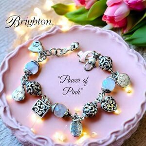 BRIGHTON "Power of Pink" Quartz Breast Cancer Awareness Bracelet